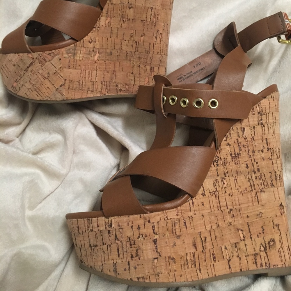 Just fab wedge heels